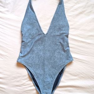 Aerie blue one piece